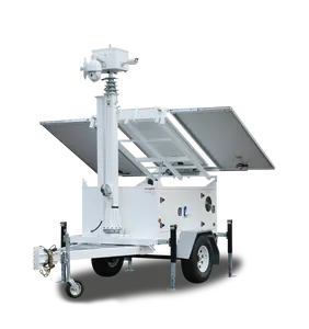 Mobiler Solarstrom-CCTV-Anhänger