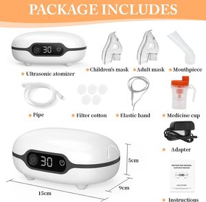 Miglior silenzioso compressore intelligente nebulizzatore macchina Desktop <span class=keywords><strong>asma</strong></span> abbastanza casa nebulizzatore digitale - Product Image 6