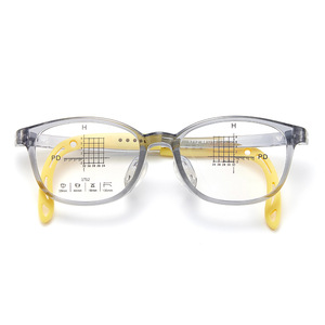 Montures de lunettes pour enfants Danyang 1712, verres en acrylique, silicone TR, PD réglable, taille moyenne, design quadrilatère - Product Image 1