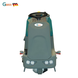 GS860 Auto <b>Floor</b> Scrubber Dryer Large Driving Type <b>Machine</b> Printing Shops Street Plastic Inclined Brush <b>Floor</b> Scrubber - Product Image 2