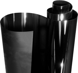 Vinilo para Automóviles Ultra Brillante de PVC Premium (1.5 pies x 5 pies, Negro Piano Brillante), Protección de Carrocería, Bloqueo de Rayos UV e IR, Resistencia a Arañazos, 3 Años de Garantía - Product Image 1