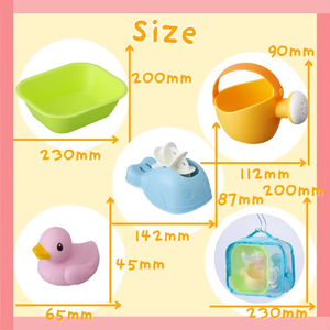 Juguete de baño flotante divertido de conejo y bañera para bebés de 6 a 12 meses, juguete de baño de verano suave para bebés de 1 a 3 años - Product Image 6