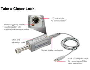 เซ็นเซอร์ USB คีย์ไซท์ U2004A เซ็นเซอร์วัดพลังงาน USB 9 กิโลเฮิรตซ์ถึง 6 กิโลเฮิรตซ์ - Product Image 5