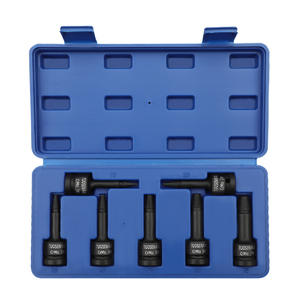 Juego de Extractores de Tornillos Rotos Takumori, Acero con Alto Contenido de Carbono, Kit de Herramientas Neumáticas para Extracción, 5 Piezas - Product Image 1