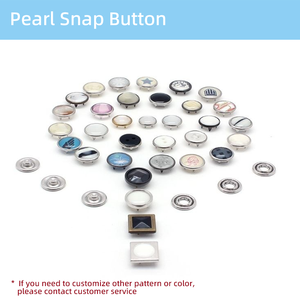 Bán Buôn In Màu Sắc 9.5 Mm Brass Kim Loại Prong Snap Ốc Chốt Nút Cho Túi Da - Product Image 4