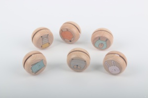Autres jouets classiques jouets éducatifs professionnels en bois <span class=keywords><strong>Yoyo</strong></span> jouets de balle pour enfants - Product Image 2