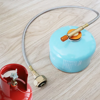 Adaptateur de remplissage de bouteille de gaz pour réchaud de camping, connecteur de réservoir de gaz pour extérieur, accessoires d'équipement de camping