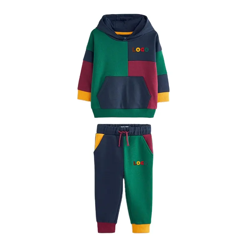 Casual Kinder S Multicolor Trainingspak Tweedelige Joggingbroek Sets Kinder Kleding Sweatpak