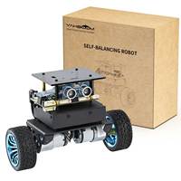 4KG Charge Utile STM32 Balance Car Supports Expansion Tracking Model Handle AI Camera and Lidar with a Real Time Status OLED Display