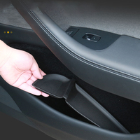 Support de tapis de porte de style d'usine d'origine en matériau TPE pour Tesla Model Y Juniper/YL