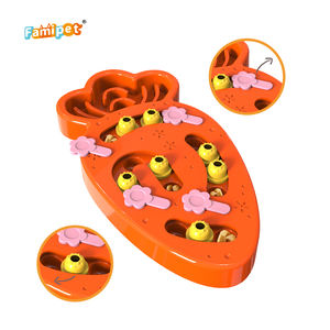 Famipet özel yeni havuç tasarım yavaş besleyici zenginleştirme tedavi dağıtım köpek oyuncak interaktif köpek bulmaca oyuncak - Product Image 3