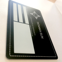 Carte de crédit vierge avec impression UV personnalisée, hologramme, numéros en relief, carte en plastique PVC, carte de garantie en plastique avec écriture manuscrite