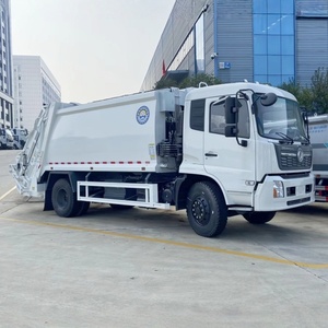 รถบรรทุกอัดขยะตงเฟิง รถบรรทุกอัดขยะอัตโนมัติ - Product Image 1