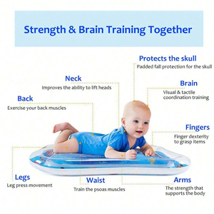 Tapete <span class=keywords><strong>de</strong></span> Juego <span class=keywords><strong>de</strong></span> PVC Suave con Sensor <span class=keywords><strong>de</strong></span> Agua para Bebés y Niños Pequeños, Juguete Educativo para el Desarrollo Temprano, Uso en el Hogar, Centro <span class=keywords><strong>de</strong></span> Actividades - Product Image 6
