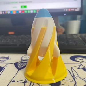 Jouet anti-stress fusée à lancer imprimé en 3D personnalisé, pour adultes et enfants, cadeau anti-stress pour le bureau, l'école et les voyages - Product Image 3