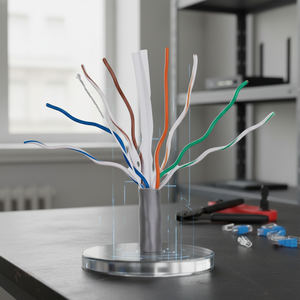 Cable Ethernet Cat6 CCA UTP PVC para Interiores y Exteriores, Transmisión <span class=keywords><strong>de</strong></span> Señal Estable, Rollo <span class=keywords><strong>de</strong></span> 305m, Diseño para Router, Red para Toda la <span class=keywords><strong>Casa</strong></span> - Product Image 5
