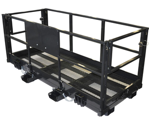 Piattaforma di Lavoro Elevabile Industriale con Doppia Porta d'Ingresso, Nuova Gabbia di Sicurezza per Carrello Elevatore con <span class=keywords><strong>Cestello</strong></span> in Acciaio - Product Image 1