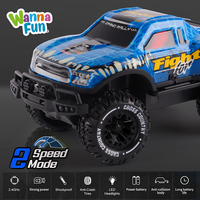 Véhicule tout-terrain RC à l'échelle 1:20 27 MHz 4CH pour enfants avec une portée de 50 m 4WD prêt à rouler