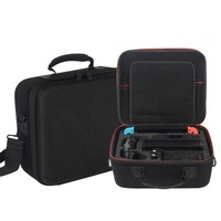 Meilleure vente étui de voyage en mousse EVA rigide avec fermeture à glissière pour console de jeu Nintendo Switch pochette d'accessoires de grande capacité