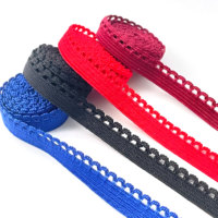 Bande élastique pour soutien-gorge de haute qualité avec picot, bande élastique étroite et douce avec picot, ruban élastique décoratif