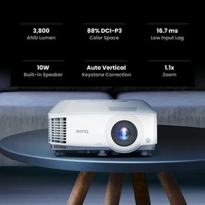 BenQ TH575 1080P <span class=keywords><strong>Proyector</strong></span> LED para juegos 3800 lúmenes Baja latencia Modo de juego mejorado Alto contraste Rec.709 3D Ready Auto <span class=keywords><strong>Vertical</strong></span> - Product Image 2