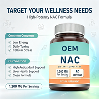 Complément Alimentaire NAC 1200mg par Portion, 50 Portions