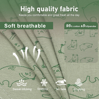Culottes taille mi-haute pour femme, imprimé floral, avec entrejambe doublement respirant et extensible, en coton peigné 40s, pour usage quotidien, collection 2025