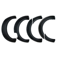 FFD39 Accessoires 4x4 de haute qualité Pièces automobiles ABS Black Extended Fender Flares pour Ford Ranger