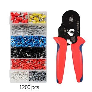 <span class=keywords><strong>Kit</strong></span> di <span class=keywords><strong>Pinze</strong></span> Crimpatrici YTH con 1200 Terminali a Capocorda, Set di Utensili per Crimpatura Fili per Cablaggio Elettrico - Product Image 1