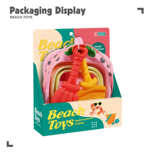 Secchiello Pieghevole da Spiaggia Unicorno in Plastica Morbida, Set da Gioco per <span class=keywords><strong>Sabbia</strong></span> da Esterno con Stampi e Paletta, Clessidra, per Bambini 5-7 Anni - Product Image 5