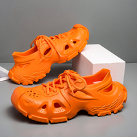Chaussures de marche d'extérieur légères et respirantes pour hommes, modèle 2025 Paris, en EVA, à semelle épaisse, amorties, antidérapantes, style mocassins, pour le printemps et l'été