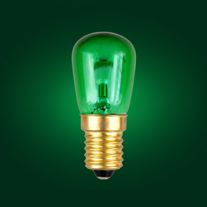 Lampadina a incandescenza verde Pebetero 15W 220-240V E14 - Product Image 3