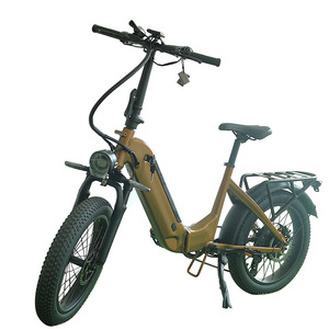 Bicicleta Plegable de 20 Pulgadas con Motor de 500W, Batería de 48V, Cuadro Ligero de Aluminio para Desplazamientos Diarios ZZP-A181 - Product Image 4