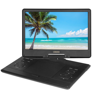 Reproductor de DVD portátil inteligente multiformato con pantalla giratoria para uso en el coche y en el hogar, batería recargable, compatible con tarjetas USB y SD, vídeo HD - Product Image 4
