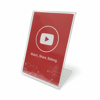 Placa de PVC Personalizada con Código QR, NFC, para Redes Sociales, sin Contacto, para Exhibición de Reseñas de Google, Soporte para Tarjetas
