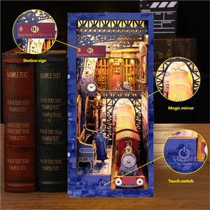 Kit <span class=keywords><strong>de</strong></span> <span class=keywords><strong>Casa</strong></span> en Miniatura <span class=keywords><strong>de</strong></span> Arquitectura <span class=keywords><strong>de</strong></span> Estación <span class=keywords><strong>de</strong></span> Ferrocarril - <span class=keywords><strong>Casa</strong></span> <span class=keywords><strong>de</strong></span> <span class=keywords><strong>Muñecas</strong></span> <span class=keywords><strong>Completa</strong></span> con Muebles y Detalles en Miniatura - Product Image 1