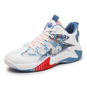 Calzado Deportivo Transpirable de Moda 2024, Antideslizante, para Exteriores, Venta al Por Mayor, MOQ Bajo, Zapatos de Baloncesto para Hombre, Verano - Product Image 1
