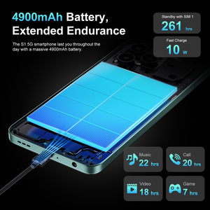 Fossibot <span class=keywords><strong>Android</strong></span> 14 Mini Mobilephone điện thoại di động 5g điện thoại thông minh - Product Image 3