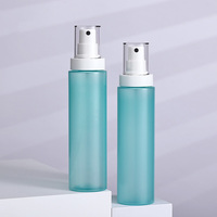 Bouteille de pulvérisation bleue de 200 ml de personnalisation d'usine pour des solutions de nettoyage conteneurs d'emballage de cosmétiques de toner de bouteille de jet en plastique