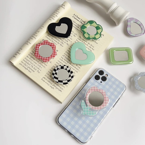 커스텀 아크릴 스마트톡 거울 겸용 휴대폰 그립홀더 - Product Image 2