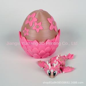 Juego de Huevos de Dragón Impresos en 3D de PLA de Alta Calidad, Coloridos, Figuras Decorativas Divertidas para Regalos de Cumpleaños o Festivos - Product Image 5