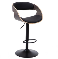 Huananji — chaise de Bar en Pu/pvc, siège avec comptoir de Bar réglable, en tissu de haute qualité, mobilier de Bar de luxe moderne, en métal