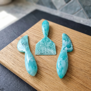 Ensemble de 3 Spatules à Beurre Manuelles en Résine, Écologiques et Lavables au Lave-Vaisselle - Product Image 1