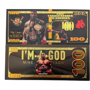 Uang Kertas Tyson Amerika Baru 2026 Berlapis Emas 24K untuk Koleksi - Product Image 1