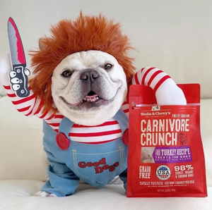 Disfraz de Perro <span class=keywords><strong>Chucky</strong></span> para Halloween 2022, Ropa de Muñeco <span class=keywords><strong>Chucky</strong></span> de <span class=keywords><strong>Good</strong></span> <span class=keywords><strong>Guys</strong></span> con Cuchillo 	 Divertido Disfraz de Mascota de <span class=keywords><strong>Chucky</strong></span> de <span class=keywords><strong>Good</strong></span> <span class=keywords><strong>Guys</strong></span> - Product Image 4