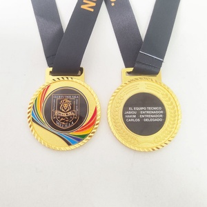 Medalla de Premio Deportiva de Metal Personalizada Oneway 5k 10K con Brillo, Recuerdos, Medalla 3D para Carrera, Carrera de Medio Maratón - Product Image 4