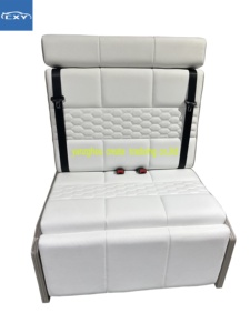 Asiento Giratorio de <span class=keywords><strong>2</strong></span> <span class=keywords><strong>Plazas</strong></span> para Convertir en Cama para Caravana/RV/Camper/Autocaravana/Remolque de Viaje - Product Image 5