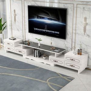 Modern LED Wood TV Cabinet Stand Wall Unit Luxury Entertainment Center for <b>Projector</b> Living <b>Room</b> - Product Image 2