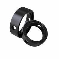 Sièges de vanne papillon en caoutchouc EPDM NBR à deux trous opposés, avec joint de doublure résiliente pour vannes de régulation de fluides de type Wafer Lug