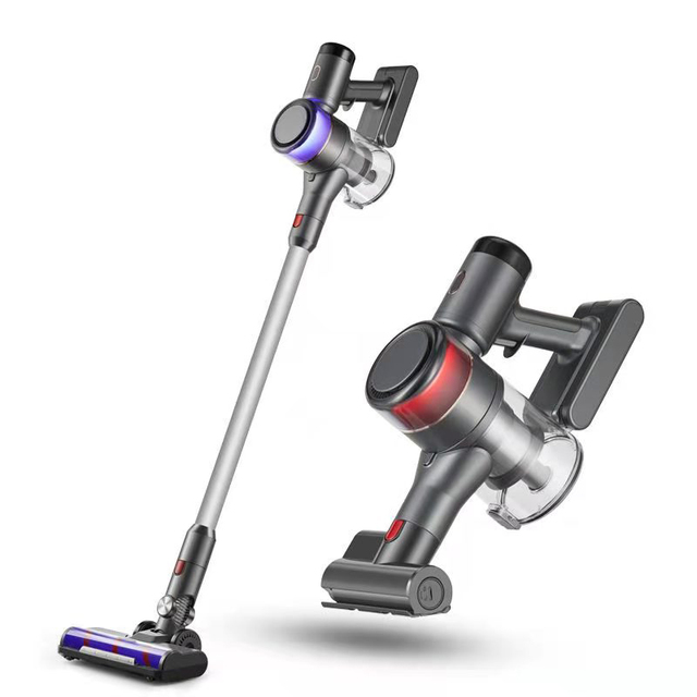 550W/45Kpa Cordless Stick Vacuum Cleaner Touch Screen MAX 65Mins Runtime Anti-Tangle Auto Mode for Pet Hair Carpet Hardwood